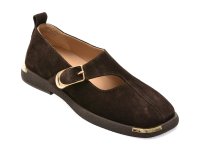Pantofi GRYXX maro, 022Y707, din piele intoarsa - 1