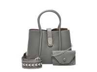 Geanta GRYXX 7029 gri din piele ecologica pentru femei active - 1