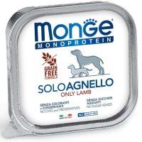 MONGE Monoprotein, XS-XL, Miel, tăviță hrană umedă monoproteică fără cereale câini, (pate), 150g - 2