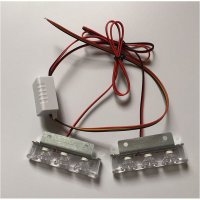 Set 2 Bucati 3 Leduri 6W Lumini Avertizare, Stroboscop Pentru Autoturisme si Motociclete - 8