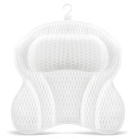 Perna de baie ergonomica 4D Air Mesh cu 6 ventuze antiderapante, impermeabila, 45x47cm - 1