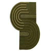 Covor Flair Rugs Conway Retro Shaped Verde Masliniu 200x290 cm - 2