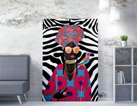 Tablou WY208 Multicolor 70x100x2 cm - 1