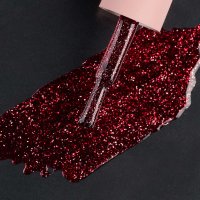 Ojă Semipermanentă Everin Selective 116 – Glitter Roșu Rubiniu 7ml - 1