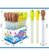 Jucarie pentru baloane de sapun kiwi, lamaie sau para 37 cm - 1