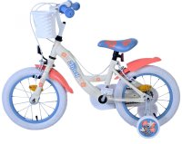Bicicleta EL Disney Stitch 14 inch, roti gonflabile din cauciuc, roti ajutatoare, cosulet, scaun si ghidon ajustabile - 1