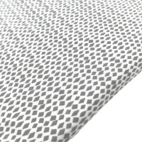 Cearceaf din jersey Little Geometry cu elastic 60x85 cm - 2