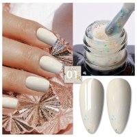 Baza Rubber Color Everin 15ml - GOLDEN TIME 01 - GT-01 - 1