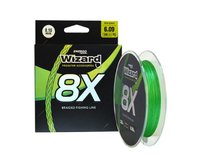 Fir textil Wizard 8X Lime Green, 135 m, diametru 0.12 mm - 1