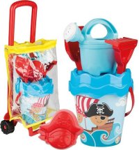 Set Androni pentru nisip troller cu galetusa stropitoare si accesorii Pirati - 1