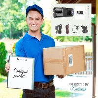 Camera auto tripla de bord Full HD 1080P, GoSafe, WDR, GPS, WIFI, aplicatie pe telefon, night vision, card 64 GB inclus - 5