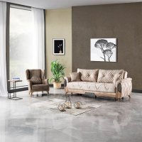 Set canapea cu un fotoliu Peru Homs - 1