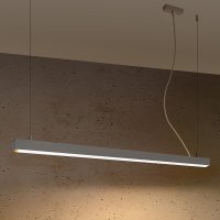 Lustra suspendata LED Pinne Gri 3000K 118x6x150 cm - 3