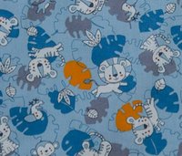 Set protectii patut 70 x 140 cm Tiger Jungle - 1