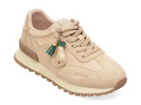 Pantofi sport bej GRYXX 260038 din material textil si piele naturala - 1