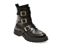 Ghete negre GRYXX, model 103862, din piele naturala lacuita - 1