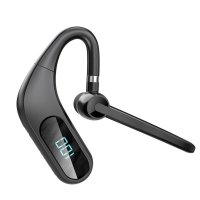 Casca Bluetooth Wireless MRG MKJ12 , Bluetooth 5.0, Handsfree, LCD, Negru - 1