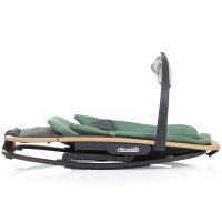 Scaunel balansoar Chipolino Senso Basil Wood cu spatar reglabil, bara de jucarii, suport pentru cap, centuri de siguranta, pliere compacta - 4