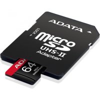 Card de memorie ADATA microSDXC 64GB, UHS-I Class 10, cu adaptor SD - 3