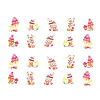 Sticker decor unghii BN820 - BN1694 - 1