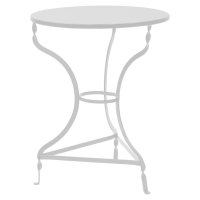 Masa Noah metal alb D58x72cm - 1