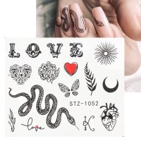 Tatuaj decor unghii STZ-1052 - 1