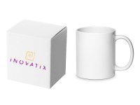 Cana personalizata alba „Dinamo” de la INOVATIX®, 330ml - 2