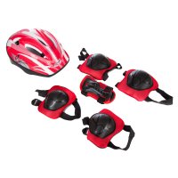 Set de Protectie Maxtar, Rosu, Casca 55 cm Inclusa - 2