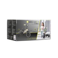 Tricicleta pentru copii Lorelli Dallas Blue 2-6 ani, sezut reglabil in inaltime, greutate admisa 25 kg - 4