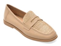 Mocasini EPICA 1313G31 bej din piele naturala pentru femei - 1