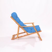 Set masa si scaune de gradina (3 piese) My007 Albastru 40x40x40 cm - 3