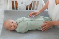 Cearceaf pentru masa de infasat din bumbac Mint Sleepee - 2