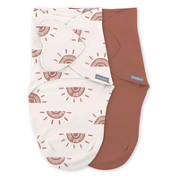 Set 2 sisteme de infasare Ingenuity SwaddleMe Monogram Rising Sun, 0-3 luni - 1