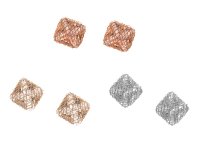 Cercei ALDO argintii, DOLONNA 962, din metal - 1