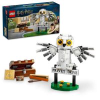LEGO Harry Potter 76425 Hedwig pe Privet Drive nr. 4, set de 337 piese - 1