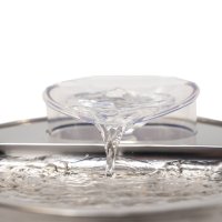 SHAW Clasic 9, fântână câini, rotundă, inox SHAW Clasic 9, fântână câini și pisici, rotundă, inox, argintiu, XS-M(4l) - 5