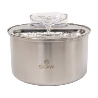 SHAW Clasic 9, fântână câini, rotundă, inox SHAW Clasic 9, fântână câini și pisici, rotundă, inox, argintiu, XS-M(4l) - 6
