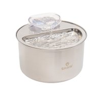 SHAW Clasic 9, fântână câini, rotundă, inox SHAW Clasic 9, fântână câini și pisici, rotundă, inox, argintiu, XS-M(4l) - 7