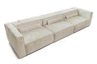Canapea Extensibilă 5 locuri ZANETTO, cu 3 lăzi depozitare, 340x100x70 cm - 3