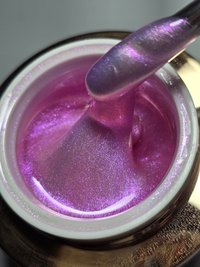 Gel Everin Autonivelant Mermaid 50g – Vanora | Mov Intens cu Reflexe Perlate - 1