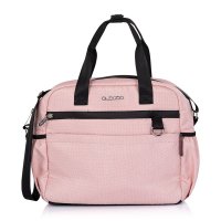 Carucior 3 in 1 pentru copii Chipolino Aurora Powder Pink, reversibil, spatar reglabil, cadru din aluminiu, suspensii, geanta, greutate admisa 22 kg - 9
