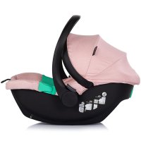 Carucior 3 in 1 pentru copii Chipolino Aurora Powder Pink, reversibil, spatar reglabil, cadru din aluminiu, suspensii, geanta, greutate admisa 22 kg - 11