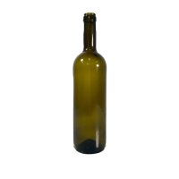 Sticla Bordeaux Leggera Olive 0.75L pentru Vin - Design Modern - 1