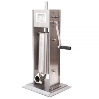 Carnatar Profesional Inox 100%, Masina de Umplut Carnati VNS-S5, 5 kg, 4 Palnii de Umplere din inox - 1