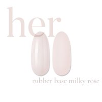 Her Rubber Base Milky Rose - 1