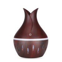 Umidificator de Aer 130ml LED DARK WOOD HUS 02-3 Difuzor - 1