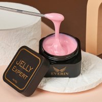 Everin Jelly Expert 50g 04 – Gel Jelly Cover Roz Lăptos pentru Unghii Premium - 1