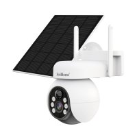 Camera Supraveghere 4G 4MP SriHome DH001 Pan/Tilt Audio Card cu Panou Solar si Acumulator - Produs Resigilat - 1