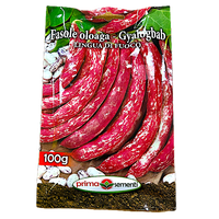 Seminte de fasole oloaga pestrita Lingua di Fuoco, 100 g - Prima Sementi - 1