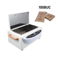Set Sterilizator cu aer cald Pupinel KH-360B + 100 pungi de sterilizare | EVERIN - 1